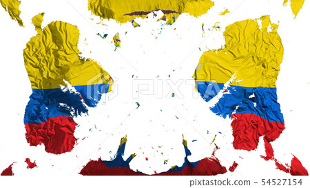 Scattered Ecuador flag 54527154