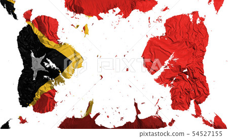 Scattered East Timor flag Scattered East Timor flag 54527155
