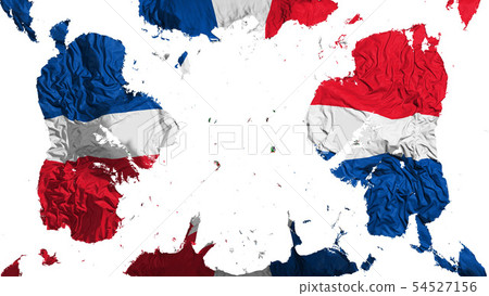 Scattered Dominican Republic flag 54527156