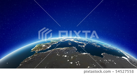 Europe from space Europe from space 54527558
