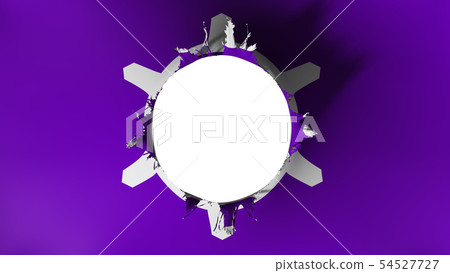 Tokyo city flag ripped apart 54527727