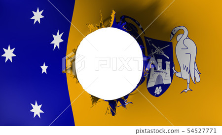 Canberra flag ripped apart 54527771