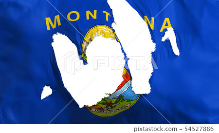 Ragged Montana state flag Ragged Montana state flag 54527886