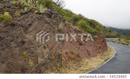 curvy serpentine roads in anaga mountains 54528985