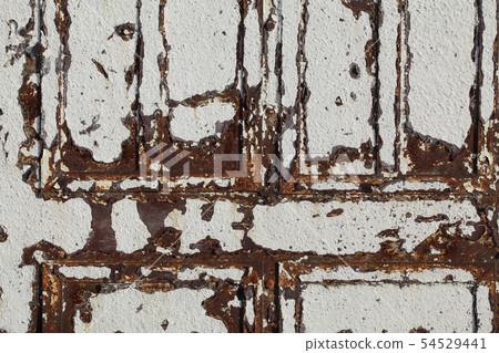 Vintage old damaged door 54529441