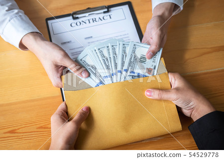 Dishonest cheating in business illegal money, 54529778