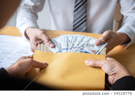 Dishonest cheating in business illegal money, 54529779