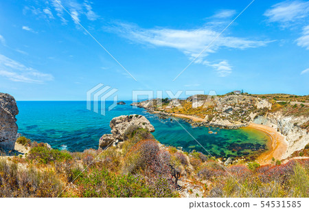 Sea beach near Rocca di San Nicola, Agrigento, Sea beach near Rocca di San Nicola, Agrigento, 54531585