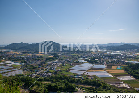 Iwafuneyama Scenery from Takashoji Temple Tochigi 54534338