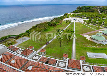 Okinawa Prefecture Okinawa Peace Memorial Park Prefecture Peace Memorial Museum View from the observation tower Okinawa Prefecture Okinawa Peace Memorial Park Prefecture Peace Memorial Museum View from the observation tower 54534577