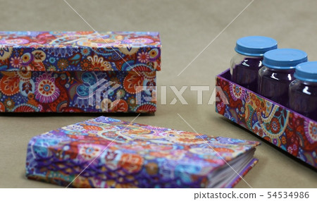 objects made of paperboard and fabric objects made of paperboard and fabric 54534986