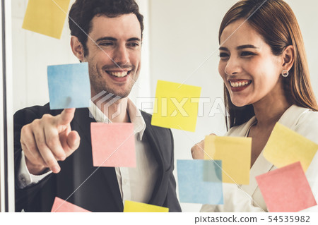 Creative Asian businesswoman in meeting workshop. Creative Asian businesswoman in meeting workshop. 54535982