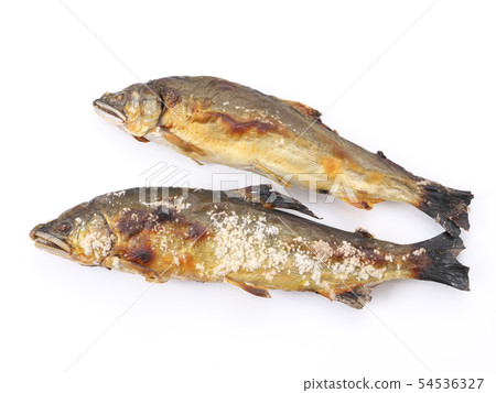 Salt-grilled natural sweetfish Salt-grilled natural sweetfish 54536327