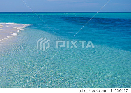 Blue gradation Blue gradation 54536467