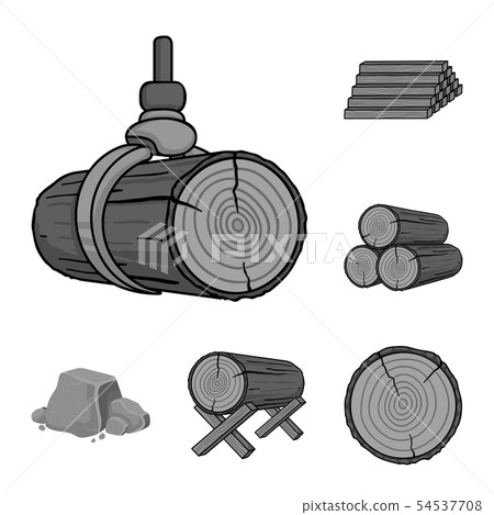 Isolated object of material and cement symbol.... - Stock Illustration ...