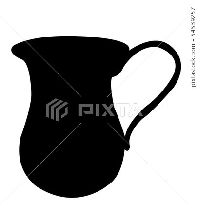 a pot silhouette vector a pot silhouette vector 54539257