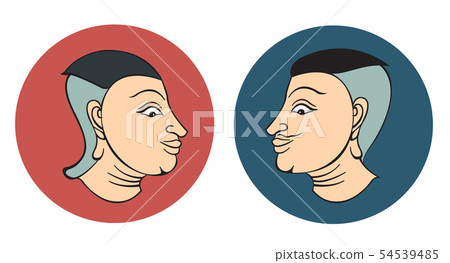 people Thai painting , Thai definition vector people Thai painting , Thai definition vector 54539485