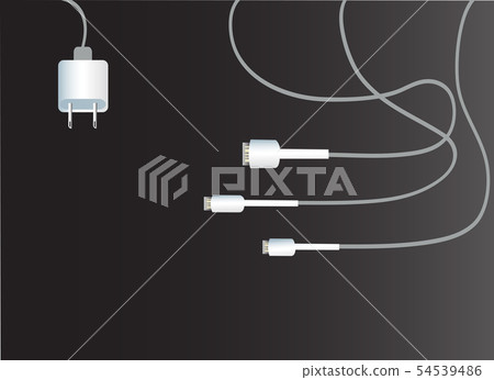 flat, gray, sign 54539486