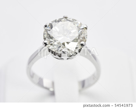 Jewelry diamond rings and necklaces show in luxury 54541973