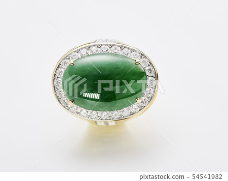 Jewelry diamond rings and necklaces show in luxury 54541982