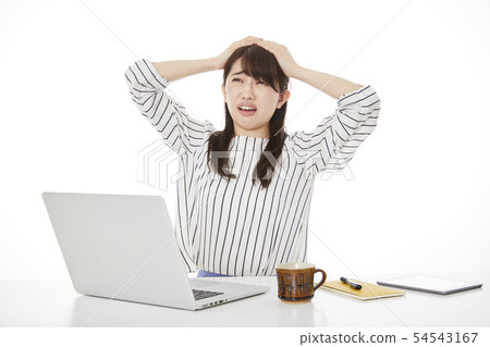 Female personal computer 54543167