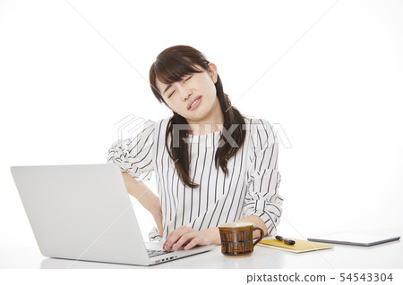 Female personal computer 54543304
