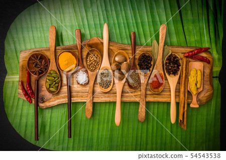 Spice group of Indian food Spice India dish of the curry 54543538