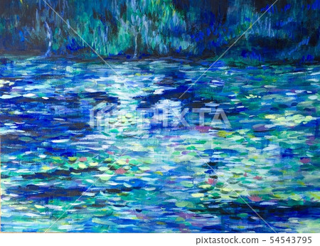 水邊的印象 54543795