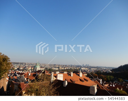 View the Old Town from Prague Castle 54544383