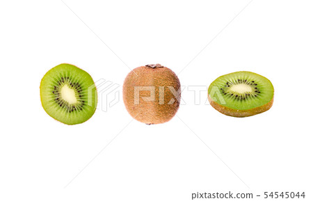 Sliced kiwi isolated Sliced kiwi isolated 54545044