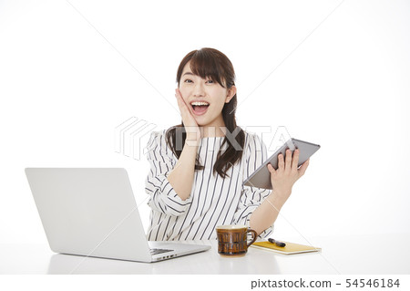 Female personal computer 54546184