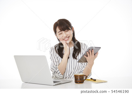 Female personal computer 54546190