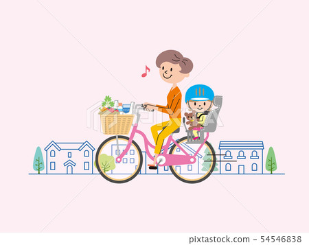 Momachary shopping illustration 54546838