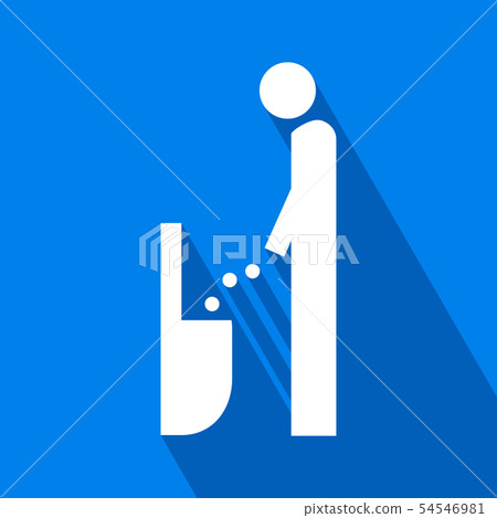 Men Lavatory Icon Men Lavatory Icon 54546981