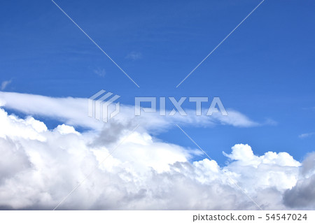 Oahu Diamond Head Blue Sky and White Clouds Oahu Diamond Head Blue Sky and White Clouds 54547024