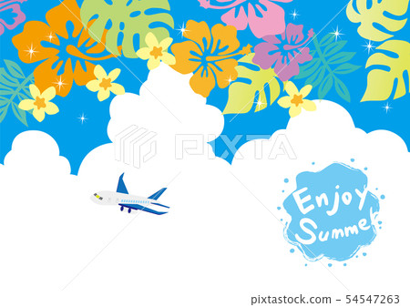 Illustration to go to travel to the resort 54547263