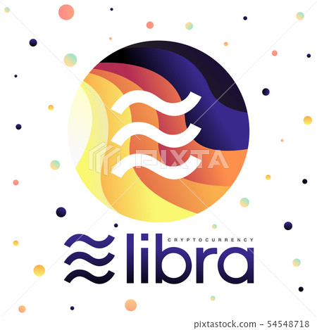 Facebook's Libra cryptocurrency concept design Facebook's Libra cryptocurrency concept design 54548718