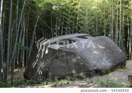 Ancient ruins in Japan, Nara Prefecture, Asuka Village, Masuda Iwafune 54548958