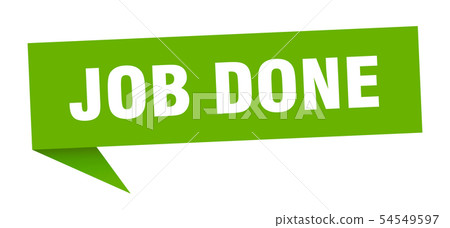 Job Done - Stock Illustration [54549597] - PIXTA