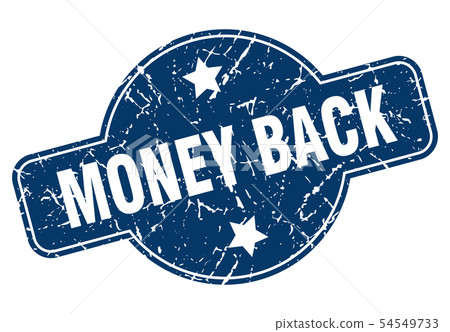 money back sign - Stock Illustration [54549733] - PIXTA