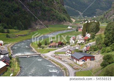 Fromm village from Fromm Railway Fromm village from Fromm Railway 54550315