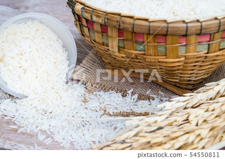 Thai jasmine rice Thai jasmine rice 54550811
