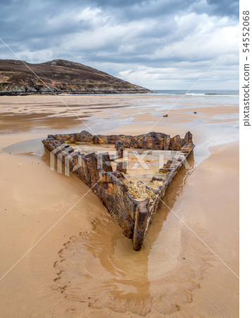 Ship wreck on Bettyhill beach Ship wreck on Bettyhill beach 54552068