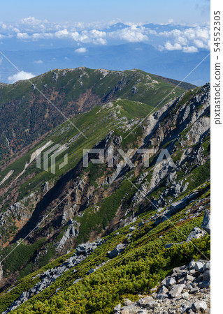 Shoganosan seen from Kiso Komagatake Shoganosan seen from Kiso Komagatake 54552305