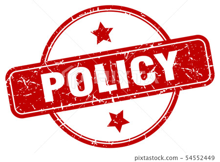 policy sign - Stock Illustration [54552449] - PIXTA