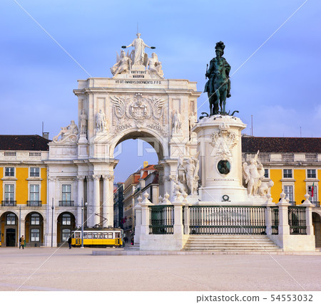 Praca do Comercio square, Lisbon, Portugal Praca do Comercio square, Lisbon, Portugal 54553032