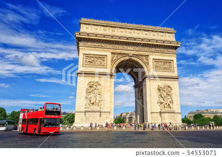 The Triumphal Arch, Paris, France The Triumphal Arch, Paris, France 54553071