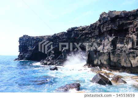 Maradona, island, sea, cliff, waves, Maradona, island, sea, cliff, waves, 54553659