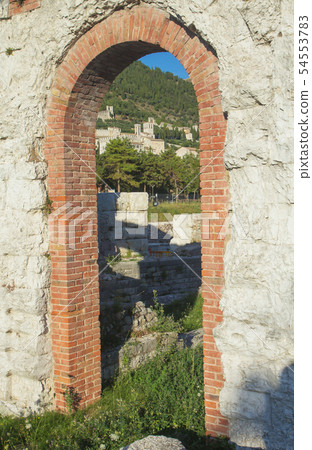 Ancient town of Gubbio (Umbria, Italy) 54553783