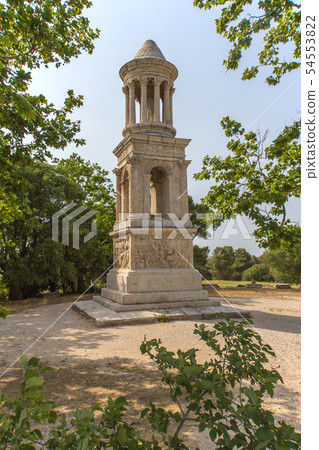 Famous Mausoleum of the Julii (Glanum, Provence) Famous Mausoleum of the Julii (Glanum, Provence) 54553822